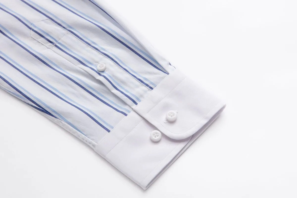 Patterned Business Shirt