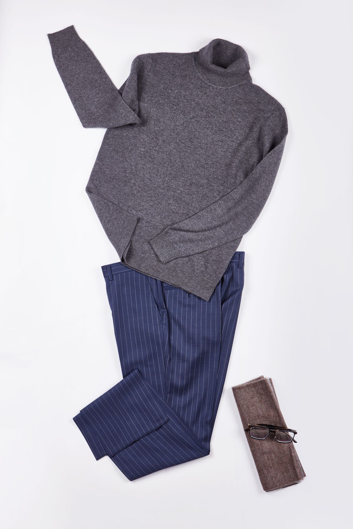 Classic Charcoal Business Suit - Executive Bespoke Collection